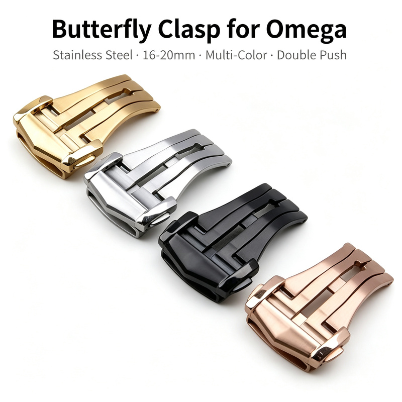 Stainless Steel Butterfly Clas - Butterfly Clasp Deployant ulasan dan harga