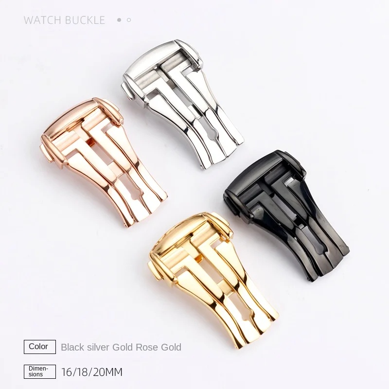 Stainless Steel Butterfly Clas - Butterfly Clasp Deployant ulasan dan harga