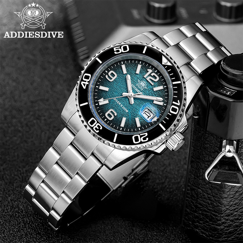 ADDIESDIVE 41mm Men's Diving W - Rolex Watch Submariner ulasan dan harga