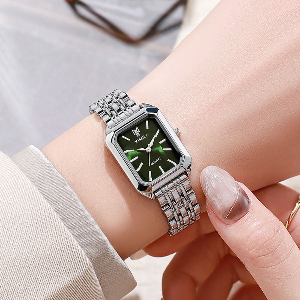 Fashion Stainless Steel Quartz - Canvas Strap Watch ulasan dan harga