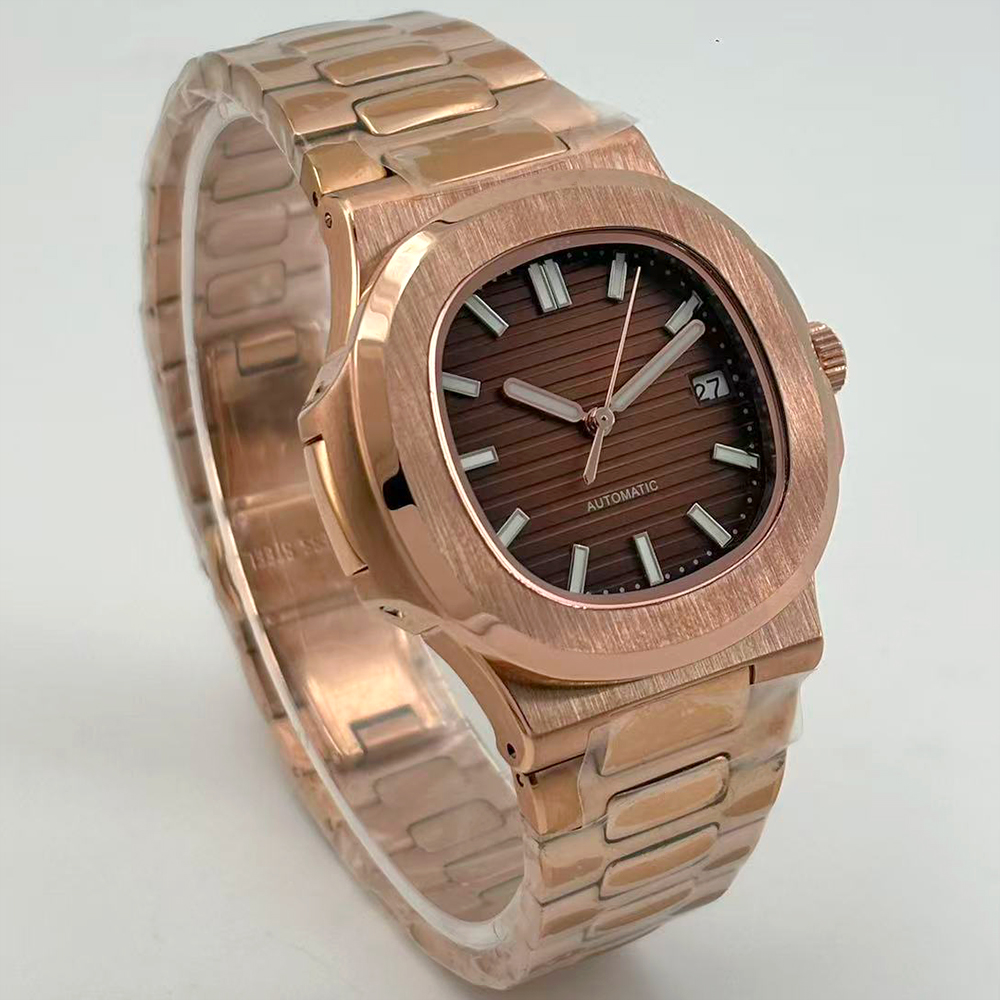 2026 New Model Men's Rose Gold - Patek Philippe Watch Nautilus ulasan dan harga