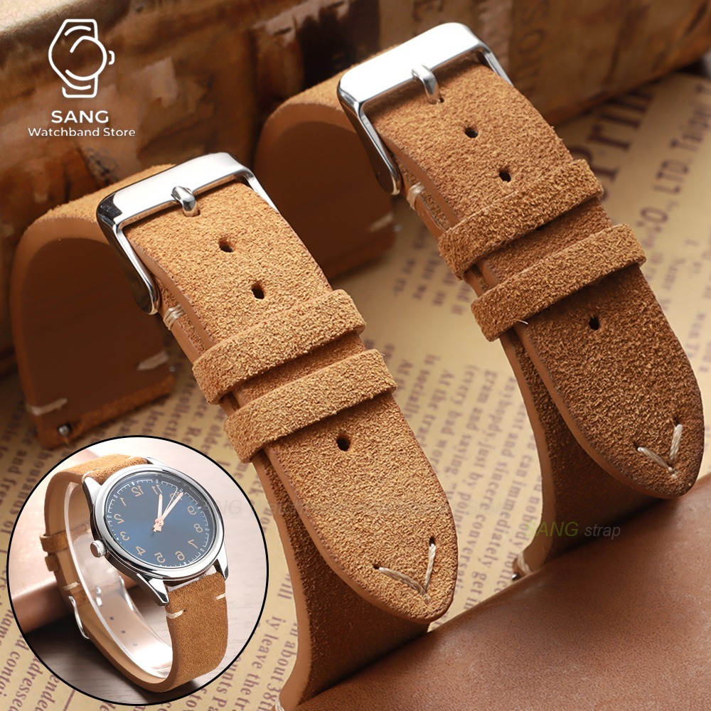 14/16/18/19/20/21/22mm Quick R - Suede Strap Watch ulasan dan harga