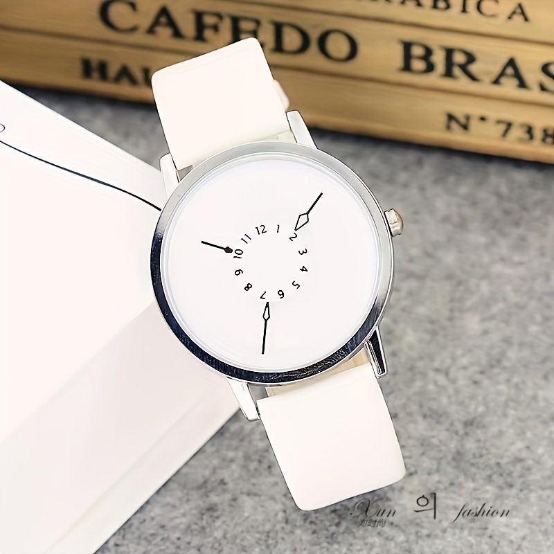 1PC Personality Concept Black  - Canvas Strap Watch ulasan dan harga