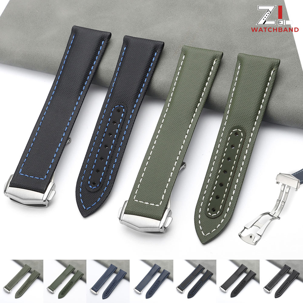 20mm 21mm 22mm Nylon Sailcloth - Omega Watch Seamaster ulasan dan harga