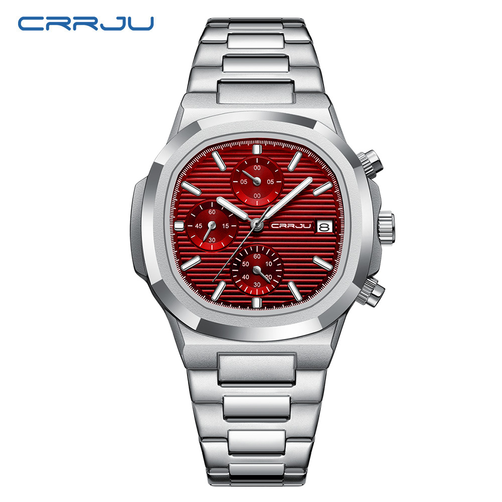 CRRJU Luxury Man Watch Busines - Patek Philippe Watch Nautilus ulasan dan harga