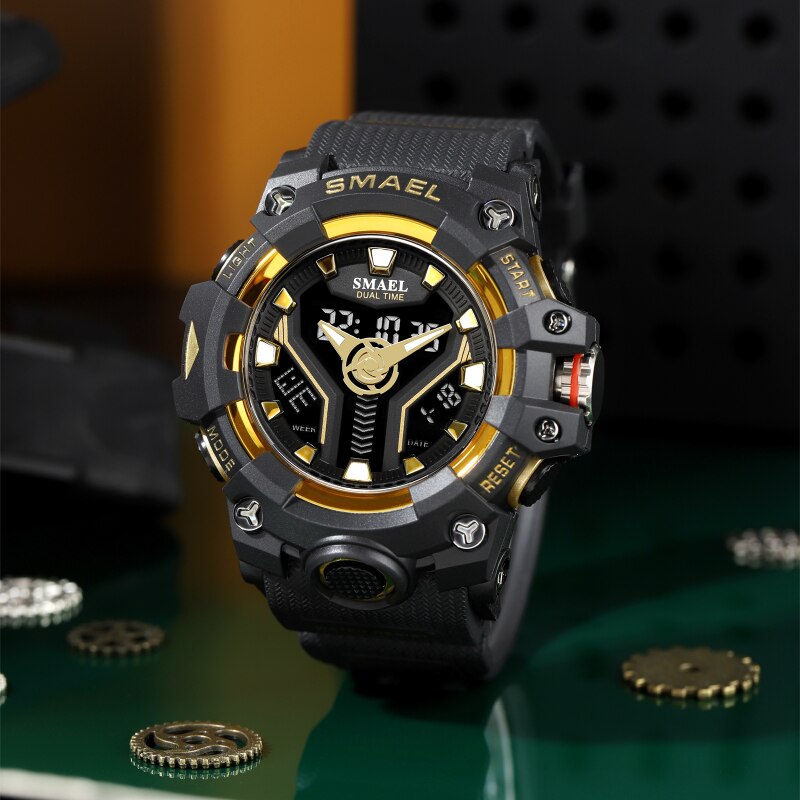 SMAEL 8075 Men's Analog Digita - Rolex Watch Submariner ulasan dan harga