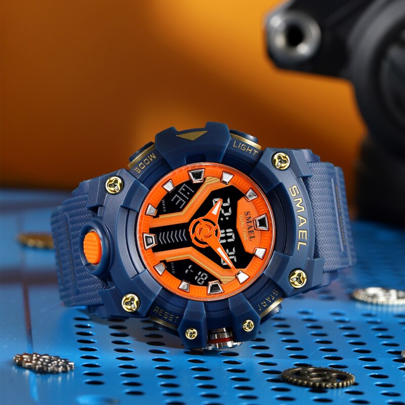 SMAEL 8075 Men's Analog Digita - Rolex Watch Submariner ulasan dan harga