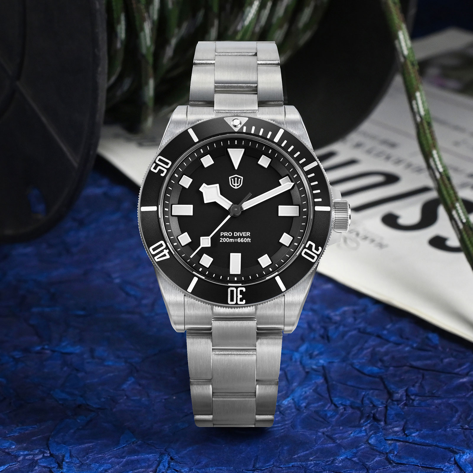 Watchdives WD1969 Pro 38mm Qua - Rolex Watch Submariner ulasan dan harga
