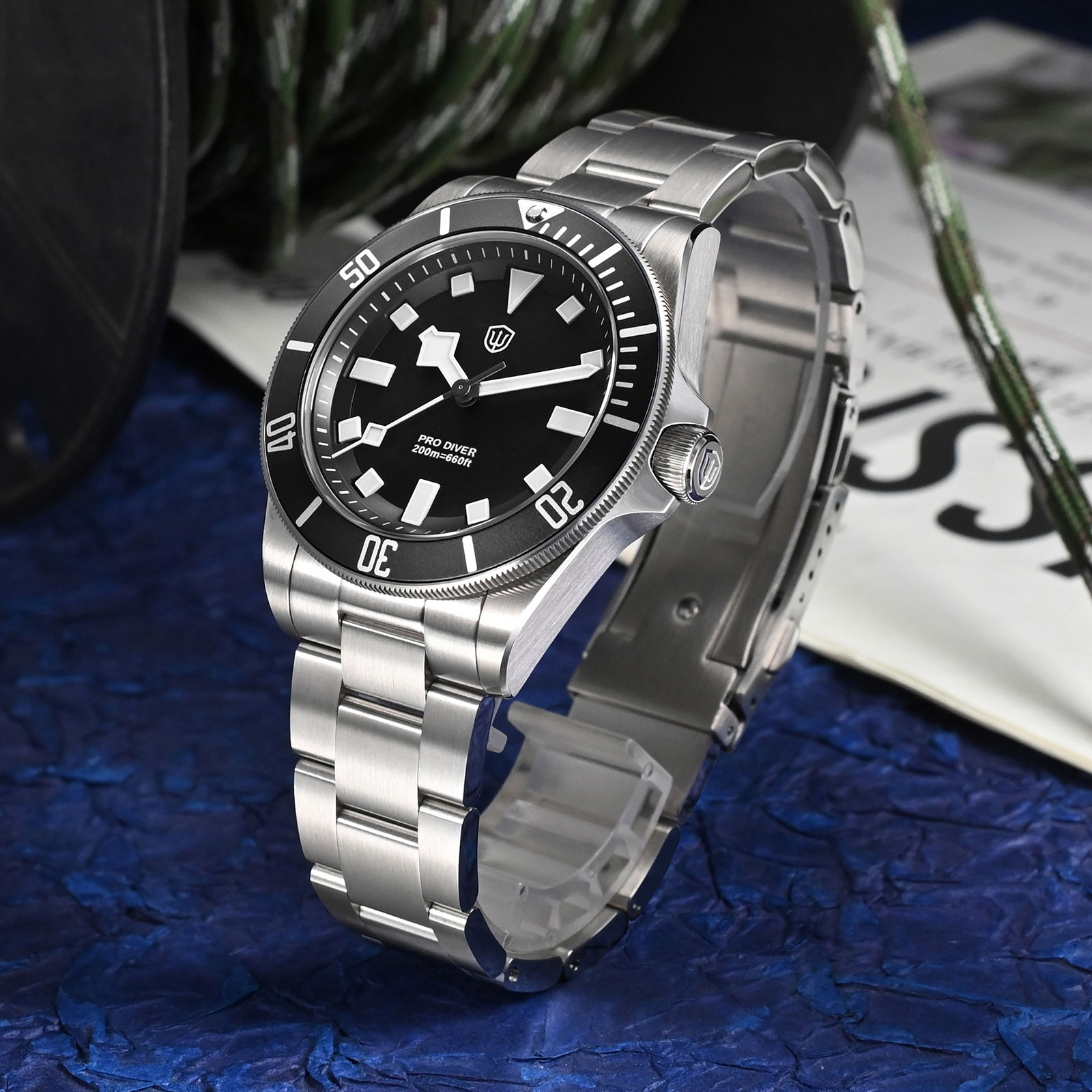 Watchdives WD1969 Pro 38mm Qua - Rolex Watch Submariner ulasan dan harga